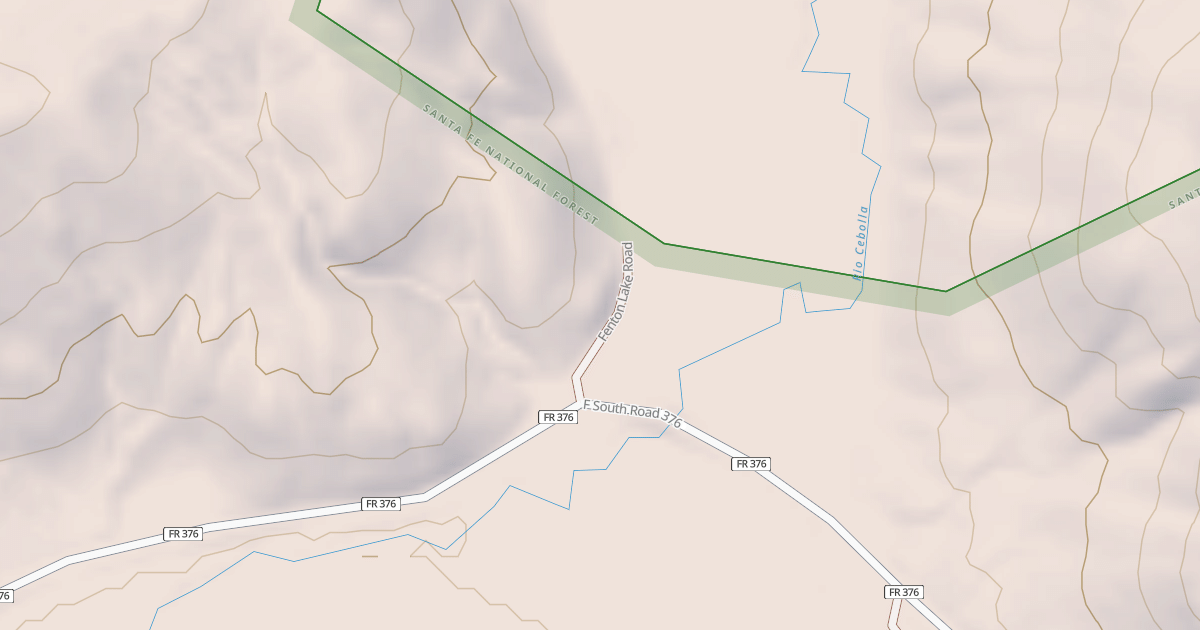 Map preview of USFS Motor Vehicle Use Map Roads {5CE7639F-3B3C-4E3D-90BC-CD8D64E84A73}