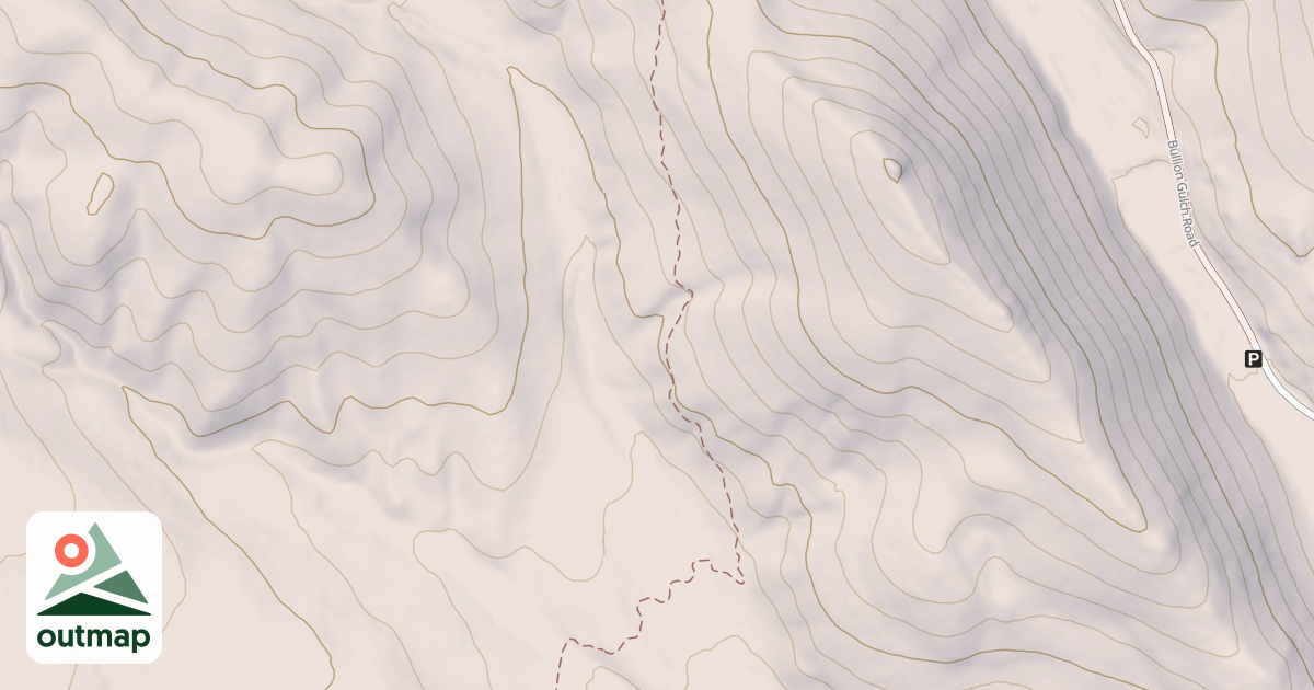 Map of Hidden Valley Loop