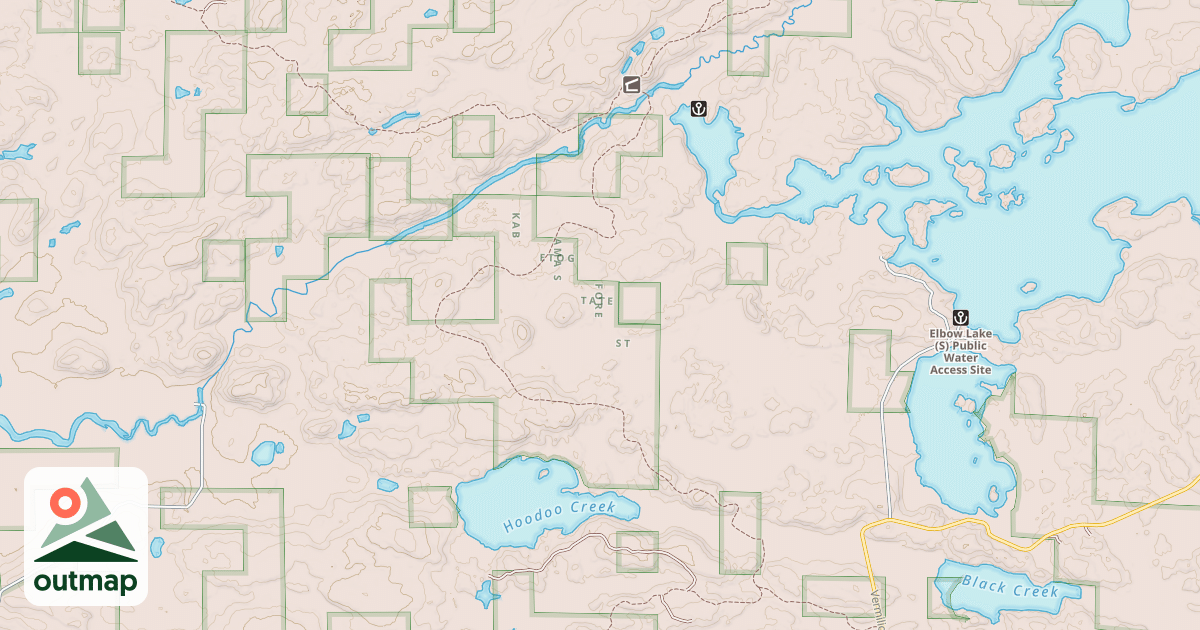 Map of David Dill-Arrowhead State Trail