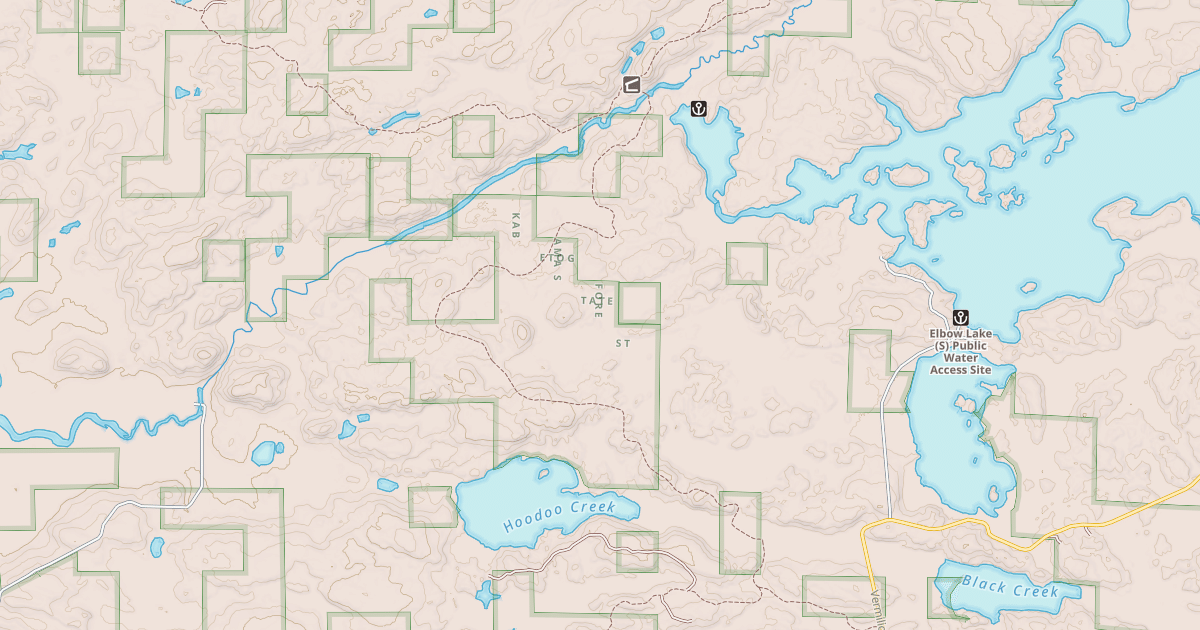 Map preview of David Dill-Arrowhead State Trail