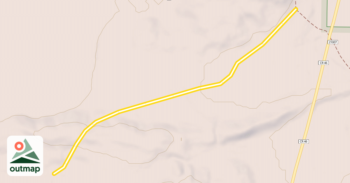 Map of Short Cut Trail