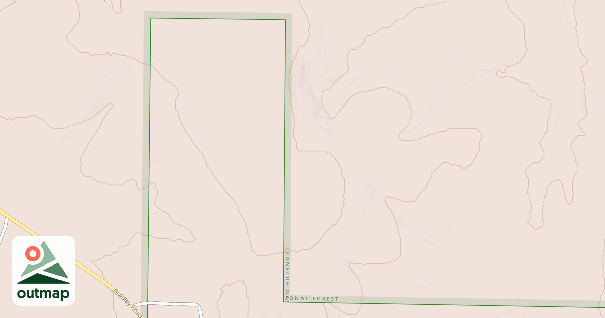 Map of PINE HILL