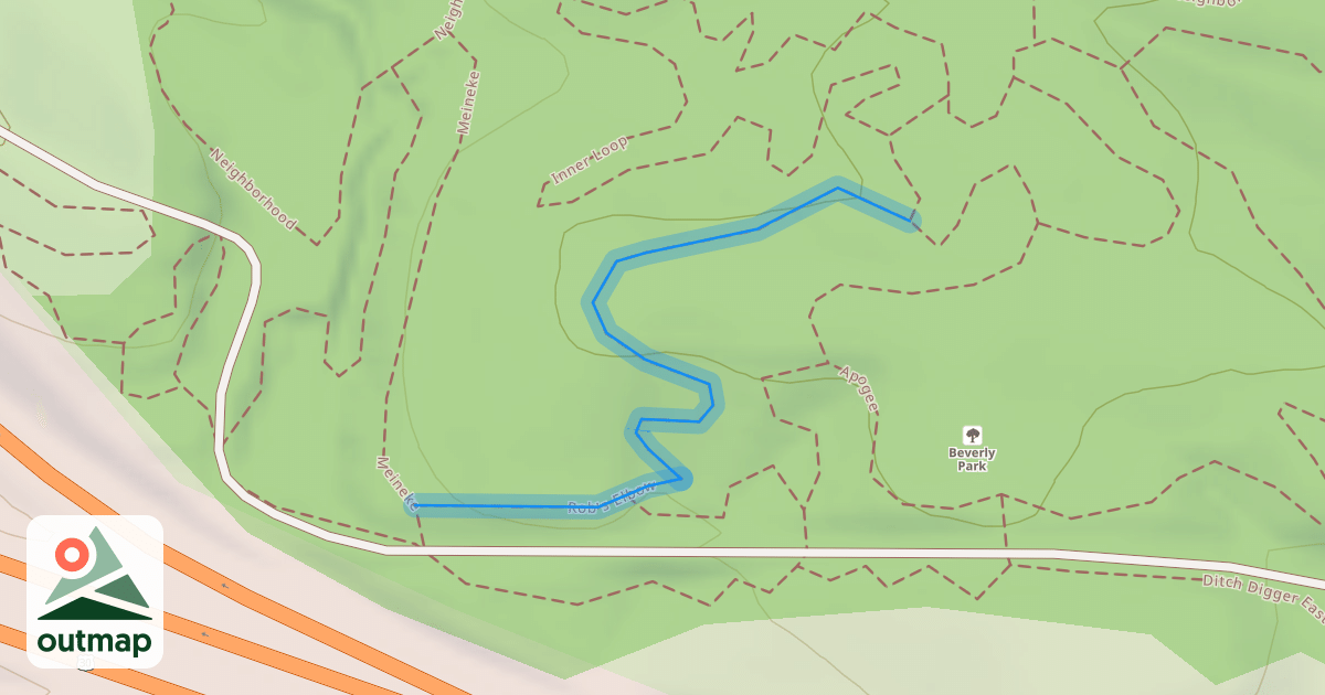 Map of Rob's Elbow