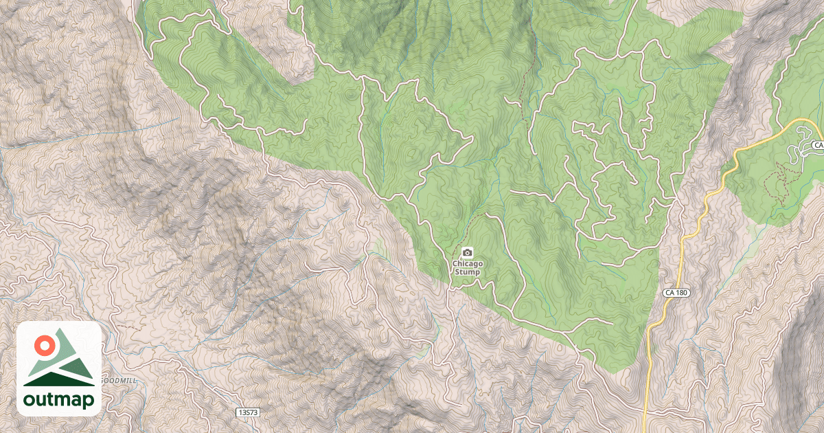 Map of CHICAGO STUMP