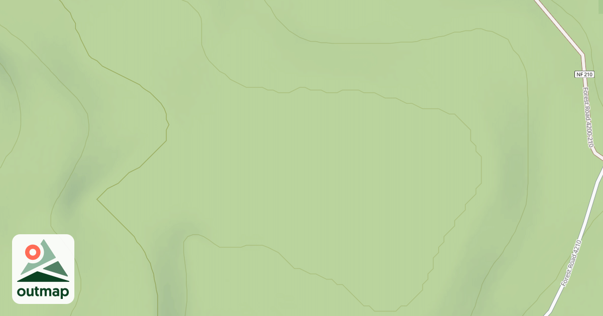 Map of USFS Motor Vehicle Use Map Roads {580AAA14-25FA-40D4-85A3-34509482A19C}