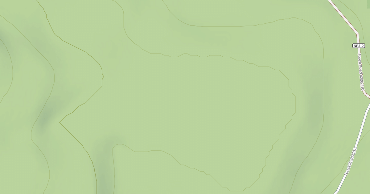 Map preview of USFS Motor Vehicle Use Map Roads {580AAA14-25FA-40D4-85A3-34509482A19C}