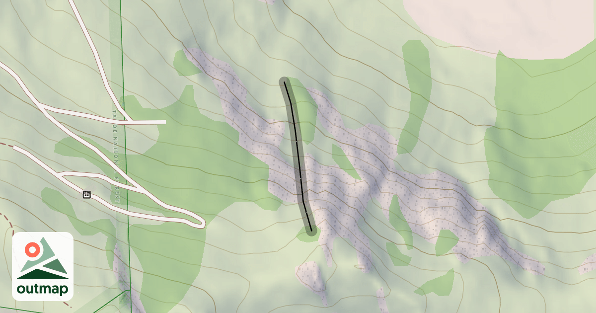 Map of East Palisades