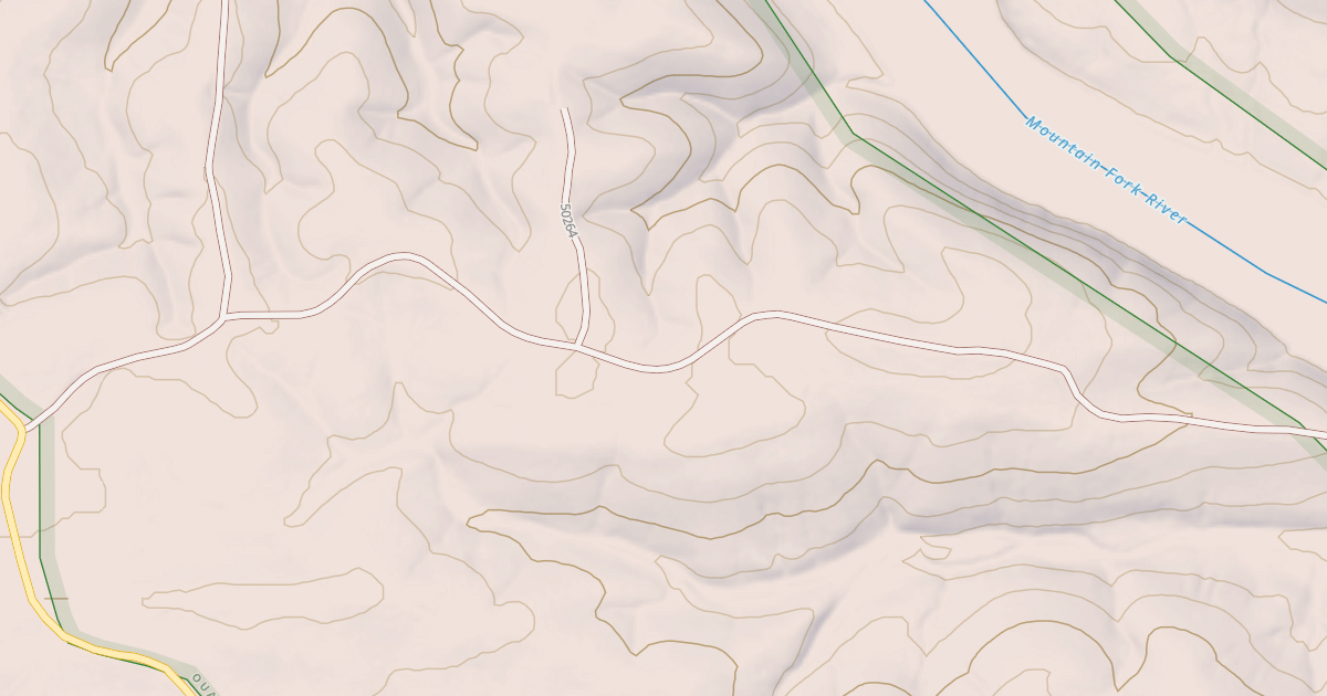 Map preview of USFS National Forest System Roads {14FFF50E-6CBA-48B4-B848-17FEB9FCD963}