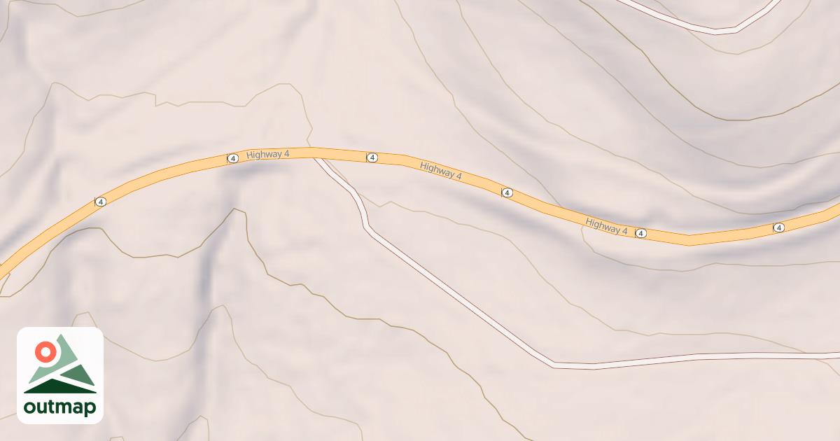 Map of USFS Motor Vehicle Use Map Trails 322354010602