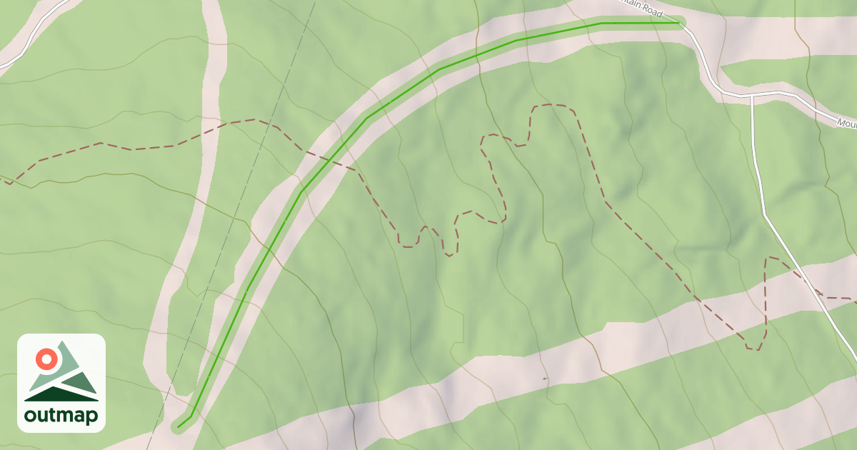 Map of Coleman Brook