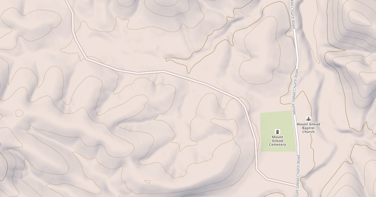 Map preview of MT GILEAD