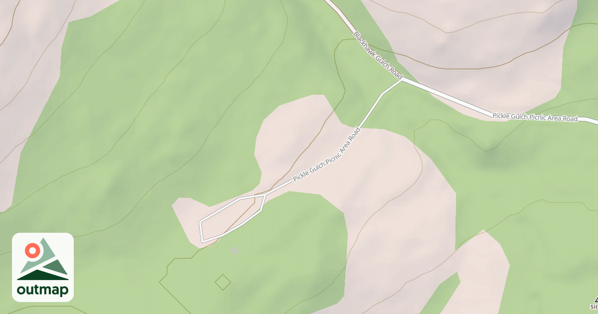 Map of PICKLE GULCH PICNIC AREA