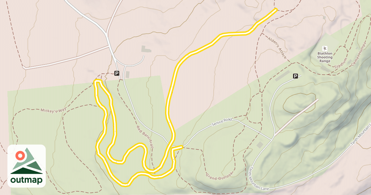 Map of Volunteer Way