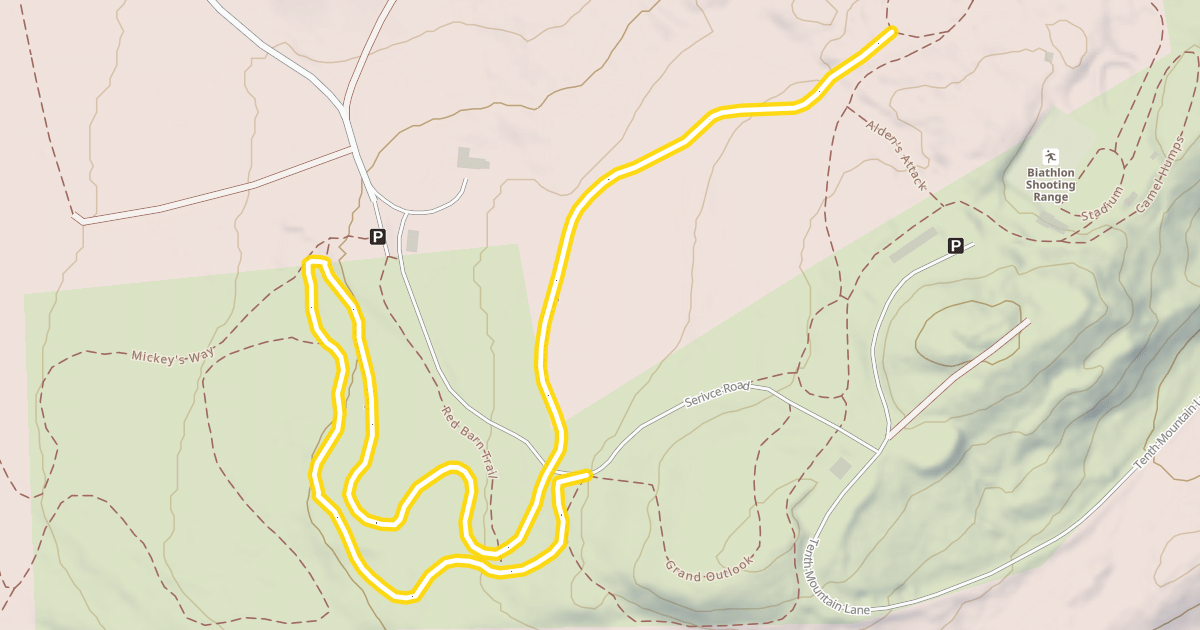 Map preview of Volunteer Way