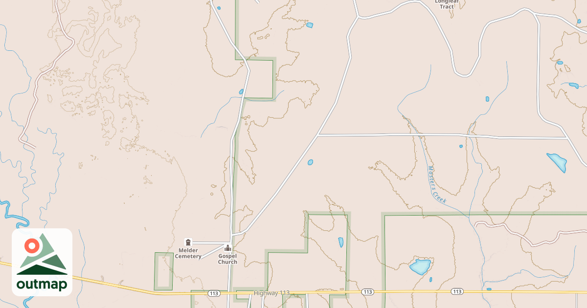 Map of LONGLEAF NO 5