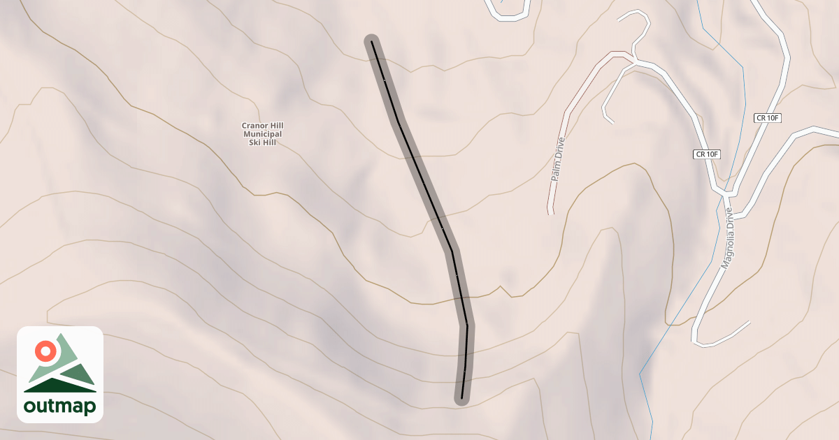 Map of Cranor Hill