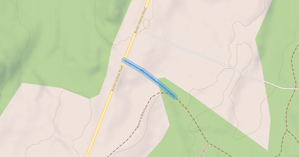 Map preview of Ware's Davis