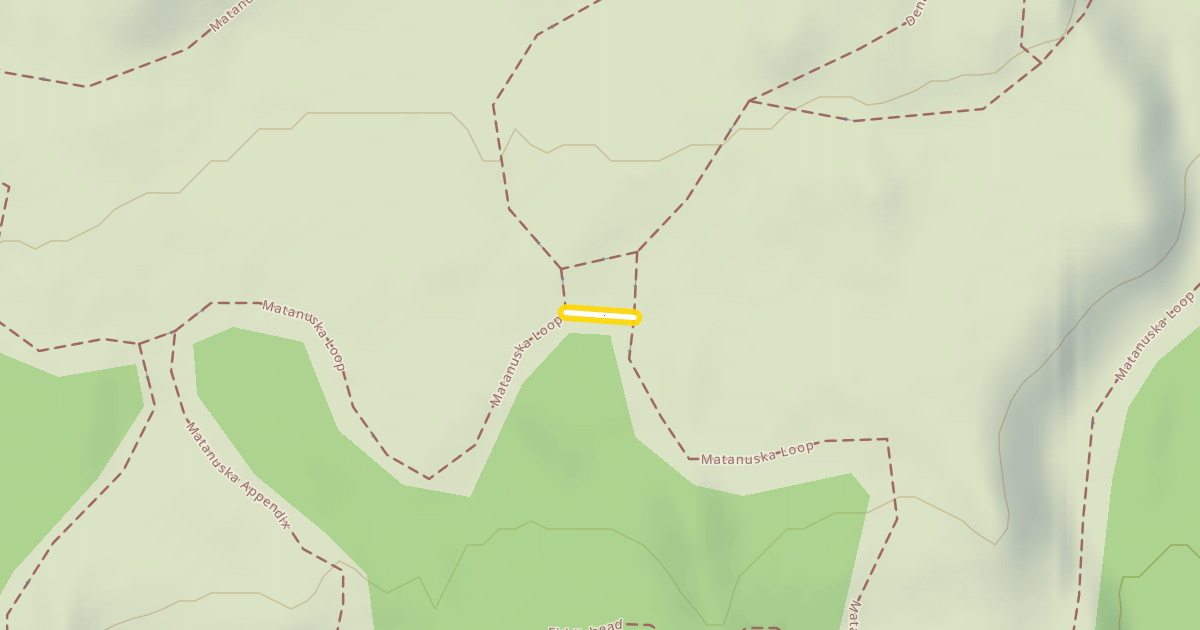 Map preview of Matanuska Loop