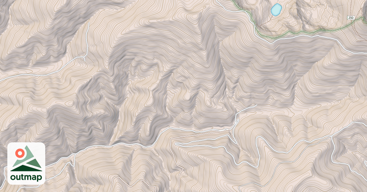 Map of Aspen Saddle Ohv