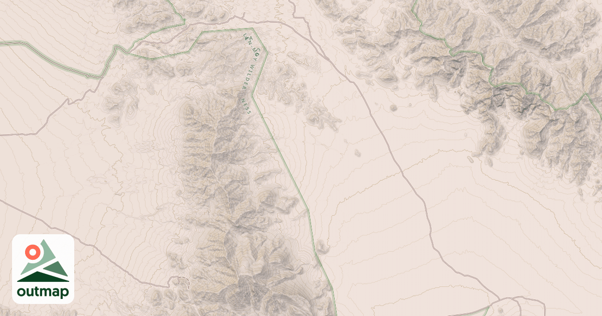 Map of 66077: Palen Pass