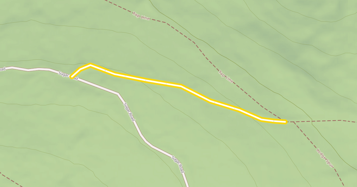 Map preview of Telemark Trail