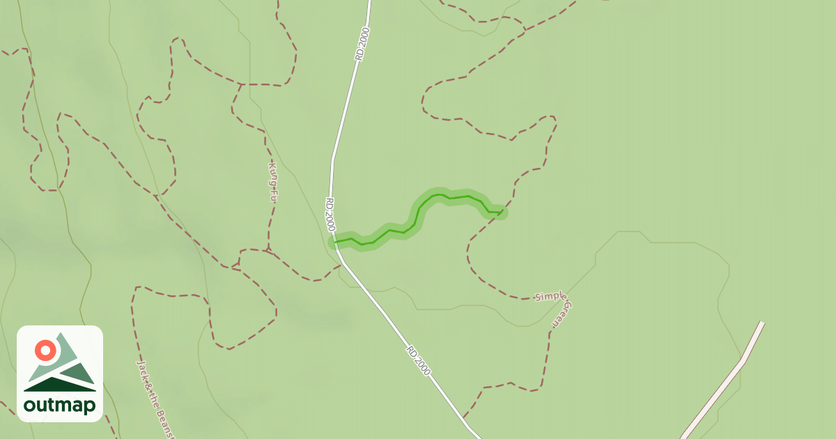 Map of Simple Green Connector