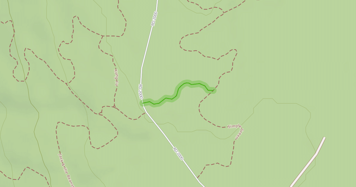 Map preview of Simple Green Connector