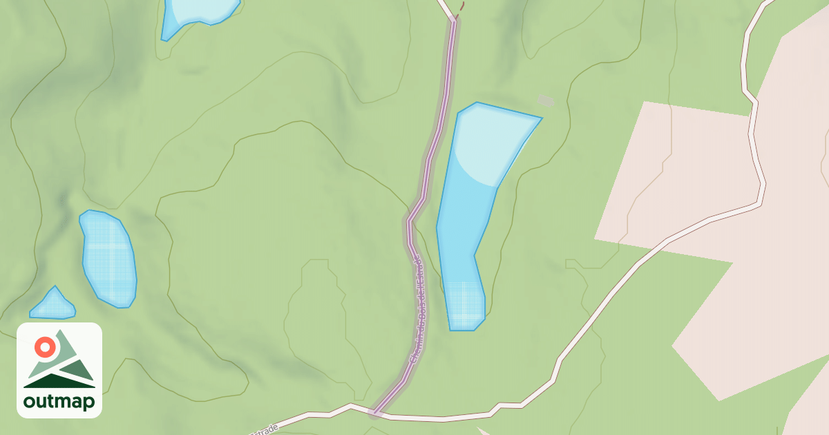 Map of Chemin du Bois de l'Estrade