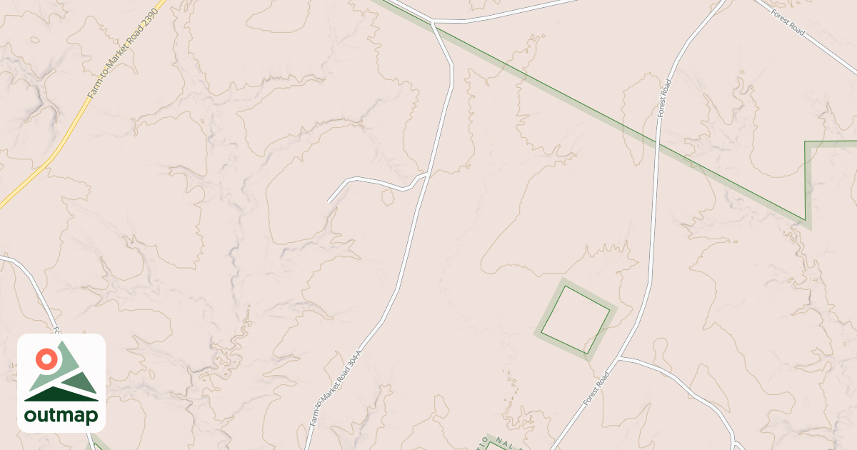 Map of LUCAS CREEK