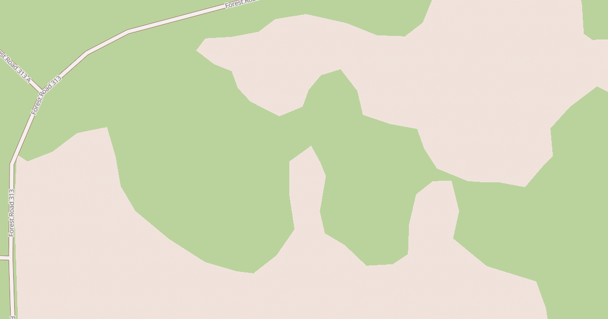 Map preview of USFS National Forest System Roads {2F4E3BD6-AB97-4CDA-8530-638CCDBEF634}