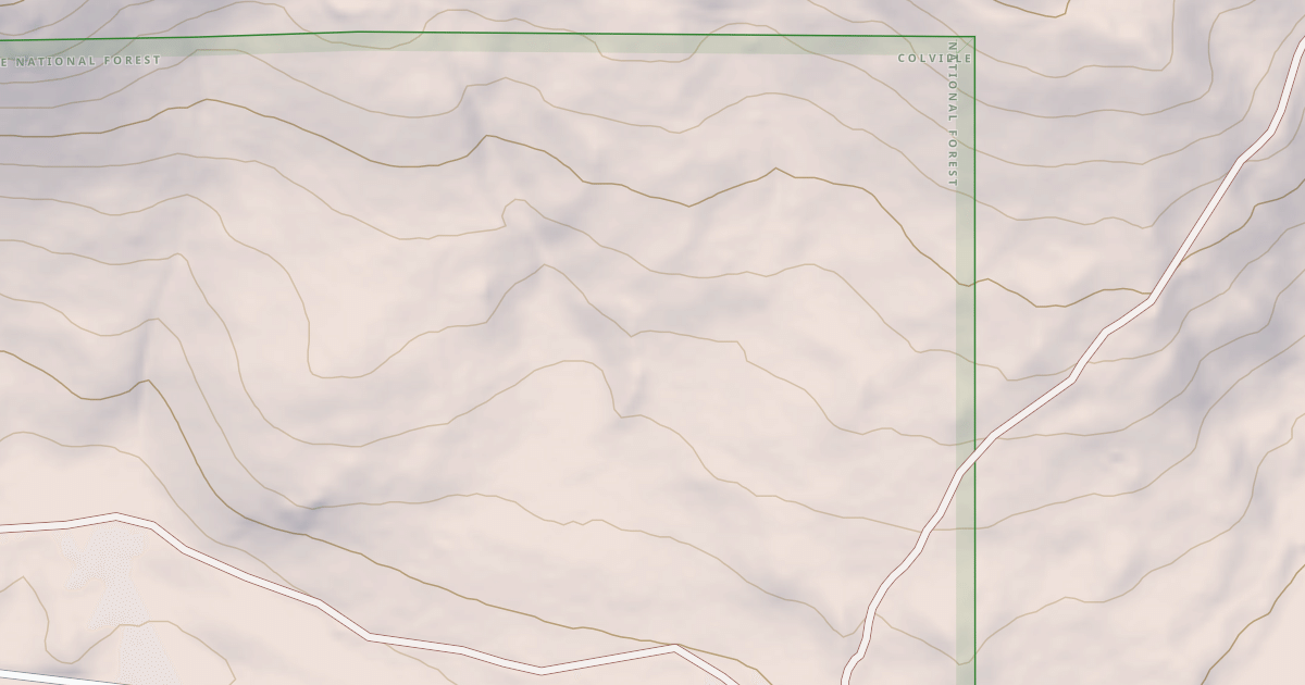 Map preview of USFS Motor Vehicle Use Map Roads {11BEAFA4-CD64-4BD1-AACB-C239095DA389}