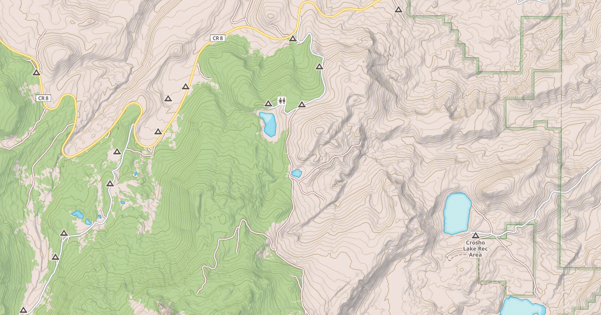 Map preview of LITTLE FLAT TOPS