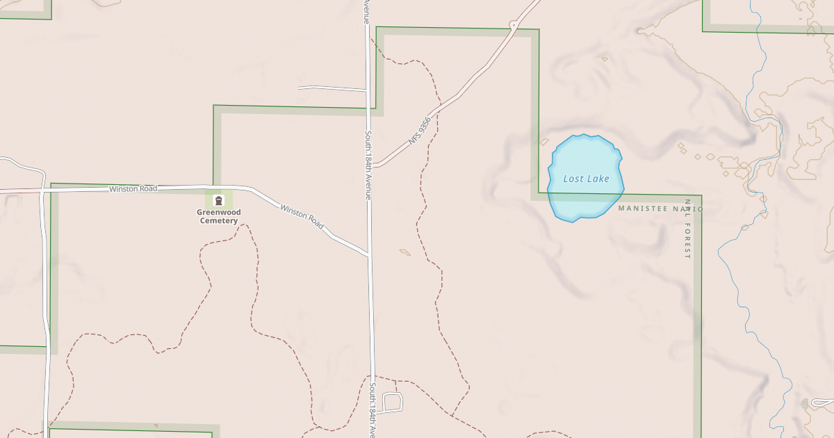 Map preview of HORSESHOE MOTORCYCLE TRAIL
