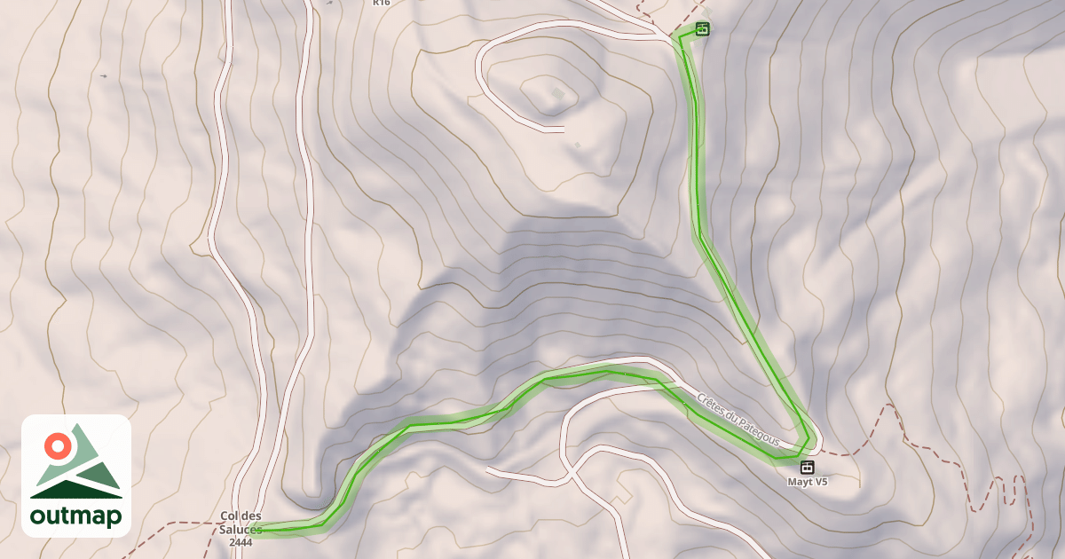 Map of Gentianes