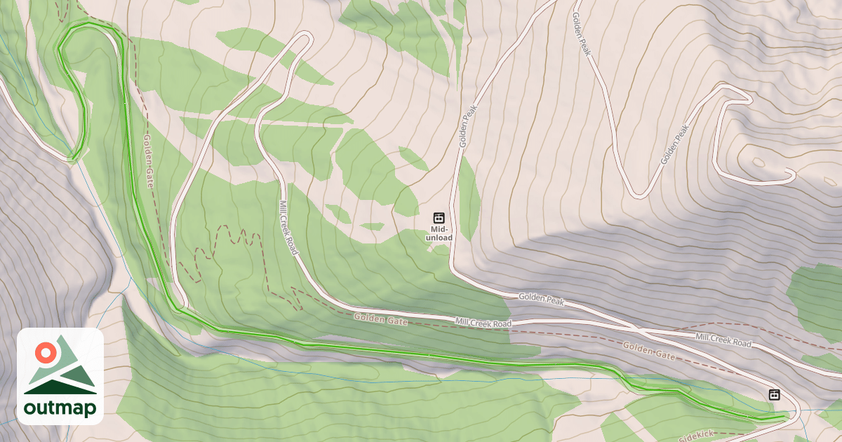 Map of Brisk Walk