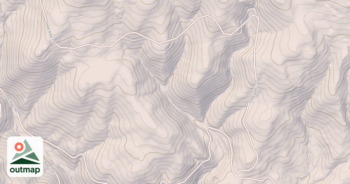 Map of USFS National Forest System Roads {9920D043-DA8D-49CD-8828-0A4B449550B2}