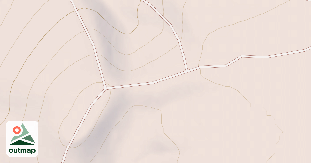 Map of Radar Hill OHV Trails