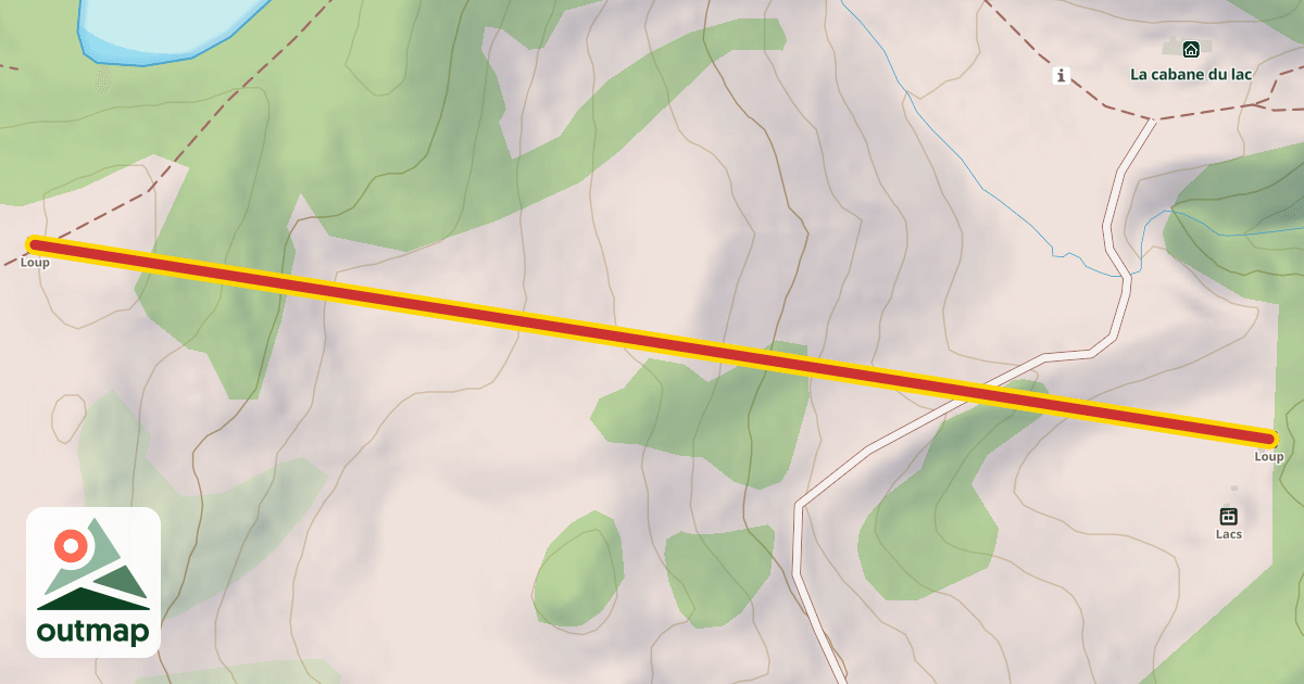 Map of Loup