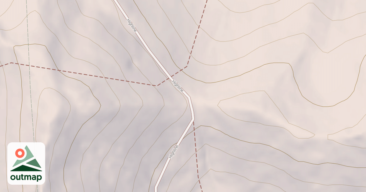 Map of Highline