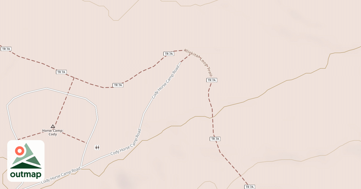 Map of CODY HORSE CAMP