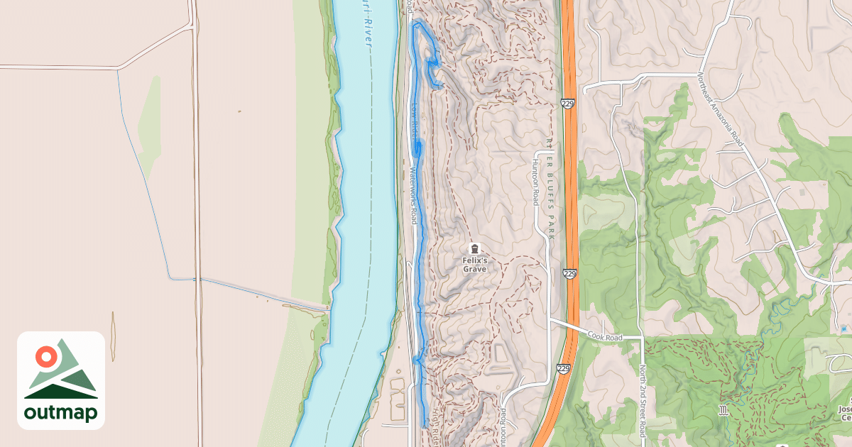 Map of Low Rider