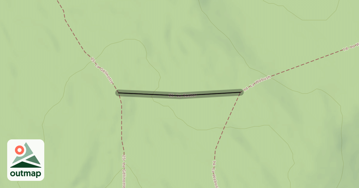 Map of 26- Le Castor