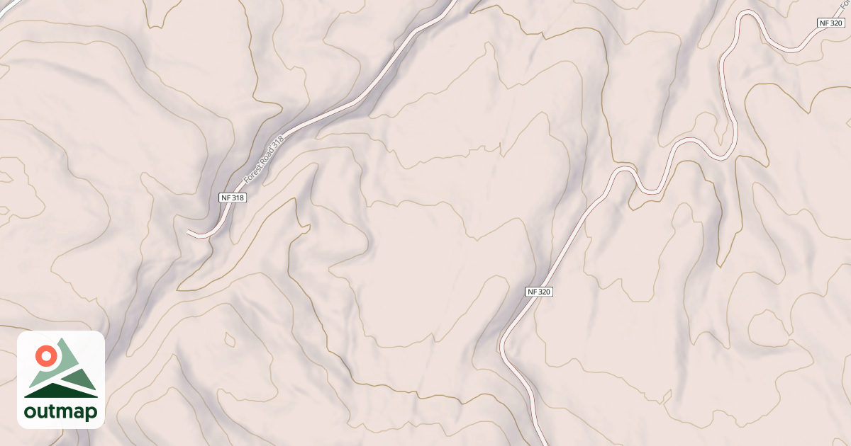 Map of USFS National Forest System Roads {89558744-43FC-4013-9853-9F77502C6DB6}