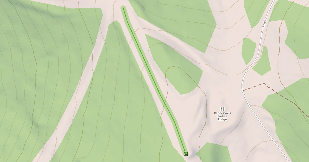 Map preview of South Peak flats
