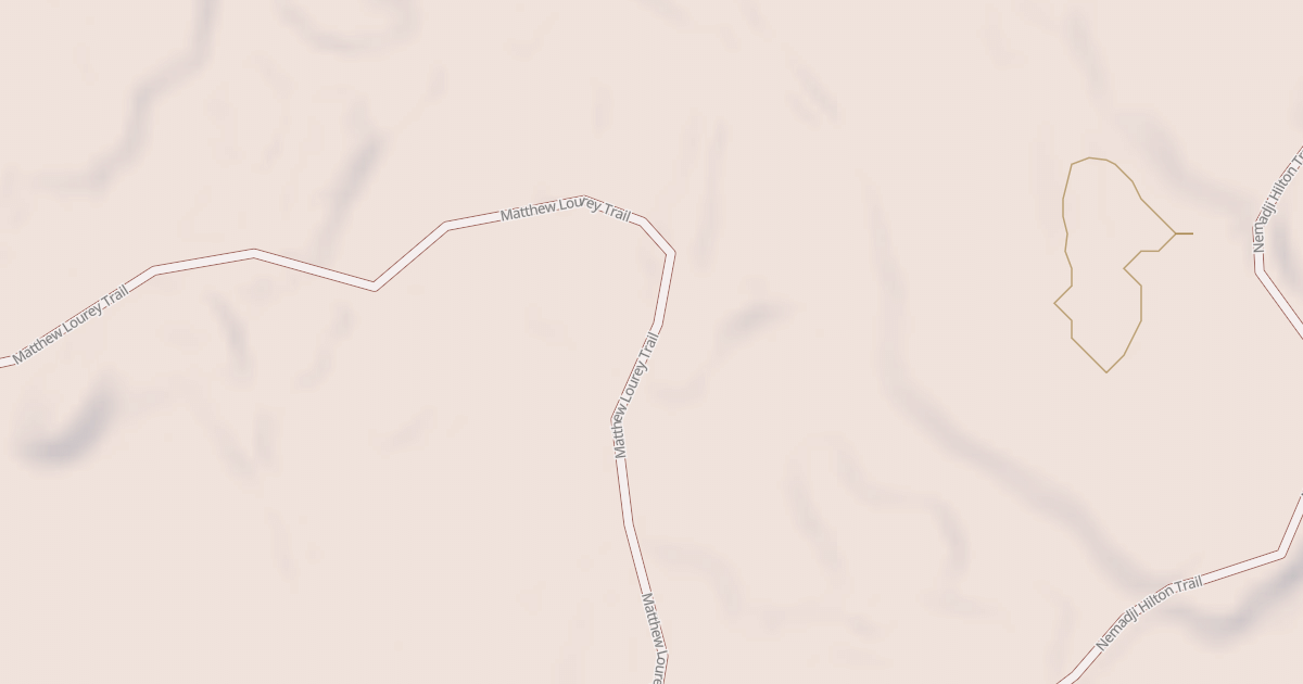 Map preview of Matthew Lourey State Trail