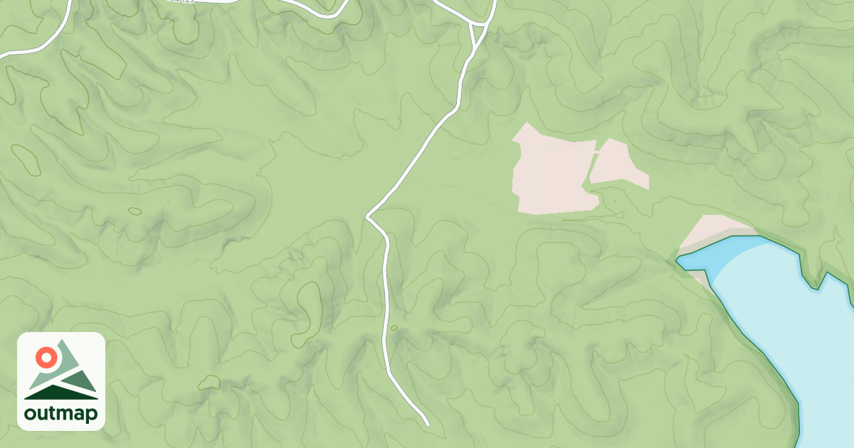 Map of GREEN BRANCH ROAD