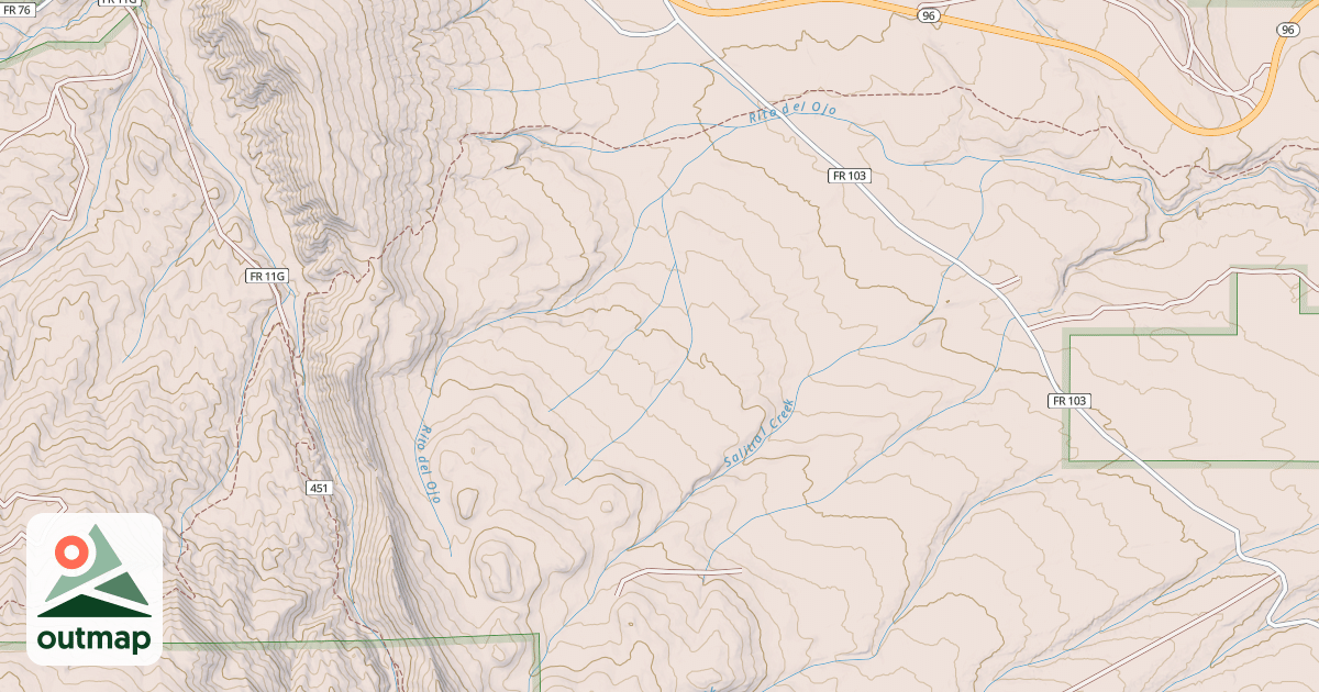 Map of MESA MORFINS