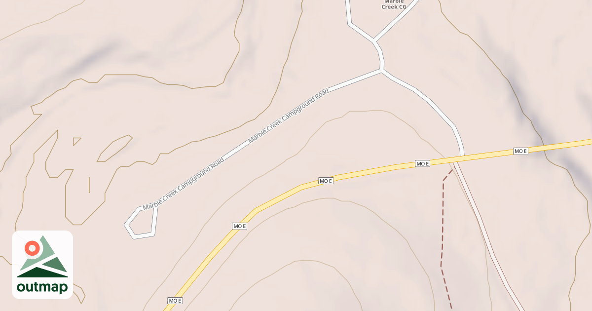 Map of MARBLE CREEK REC AREA