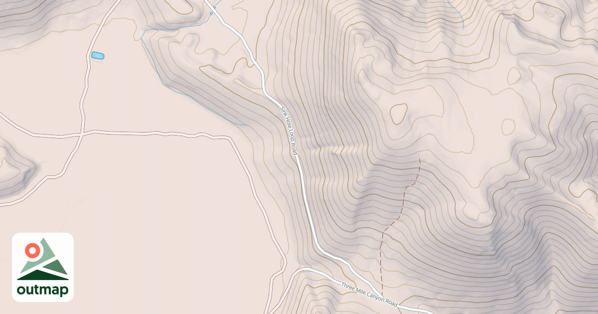 Map of SINK HOLE LOOP
