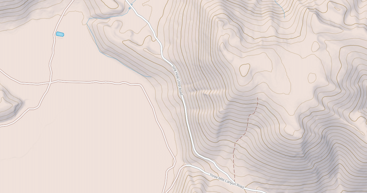 Map preview of SINK HOLE LOOP